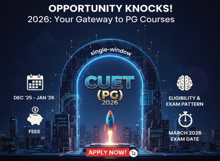 CUET (PG) 2026 Admissions Open