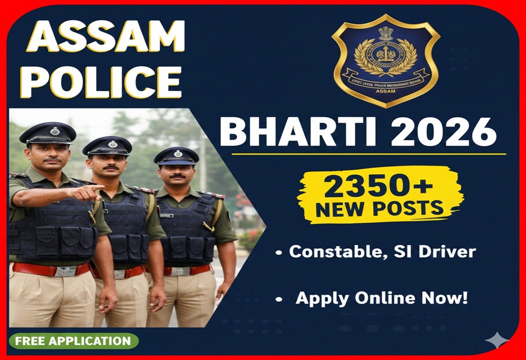 Assam Police Recruitment 2026