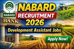 NABARD Development Assistant Grade-B Online Form 2026