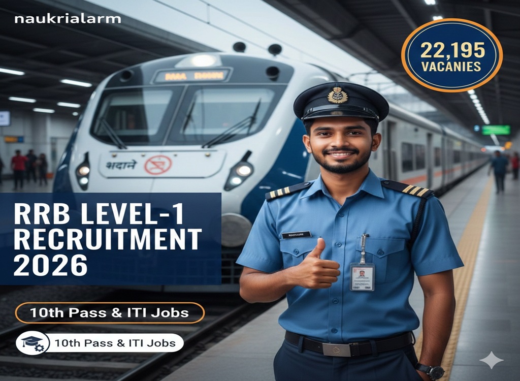 Railway RRB Group D Online Form 2026 (22,195 Posts)