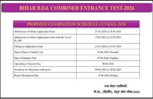 Bihar B.Ed CET 2026: आवेदन शुरू, जानें महत्वपूर्ण तिथियां, योग्यता, फीस और पूरी प्रक्रिया